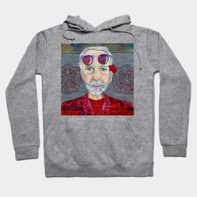 L O V E is who we are, Krishna Das Hoodie by karenpaytonart